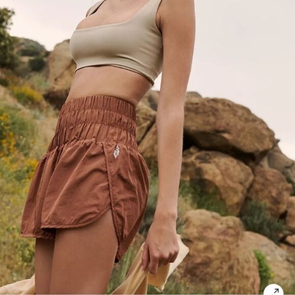 Free People Movement The Way Home Short Peruvian Walnut Brown - Picture 1 of 13